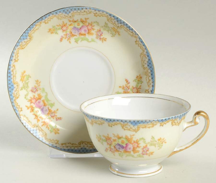 CTM7 Footed Cup & Saucer Set by Chatham-1
