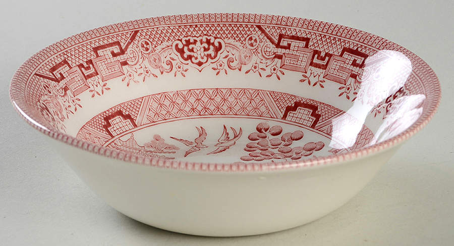 Willow Rosa Pink (England) Coupe Cereal Bowl by Churchill-1