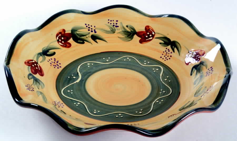 Avignon Large Round Fluted Bowl by Cardinal Inc-1