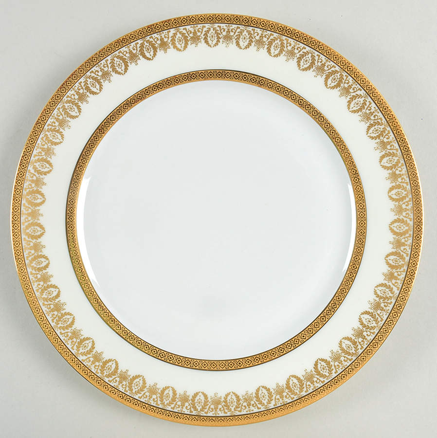 Arizona (Cream Rim) Dinner Plate by Charles Field Haviland-1