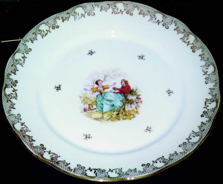 CVY1 Dinner Plate by Chauvigny (France)-1