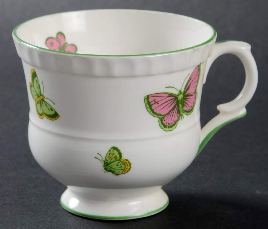 Butterfly (Scalloped) Snack Cup by Crown Staffordshire-1