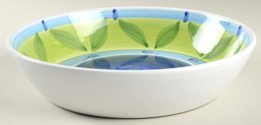 Blue Moon 10" Pasta Serving Bowl by Caleca-1