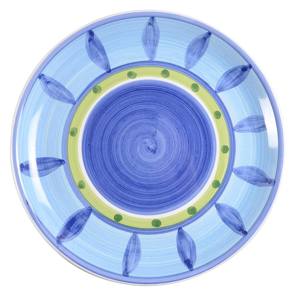 Blue Moon Large Dinner Plate by Caleca-1