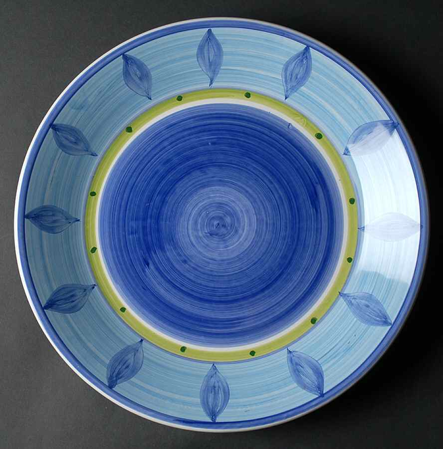 Blue Moon 14" Chop Plate (Round Platter) by Caleca-1