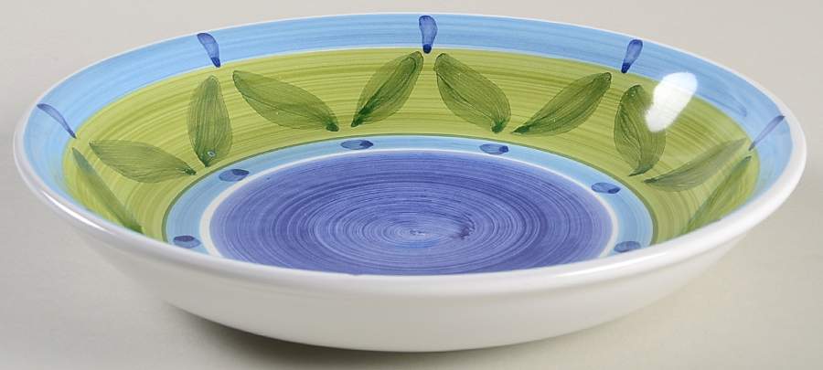 Blue Moon 8" Individual Pasta Bowl by Caleca-1