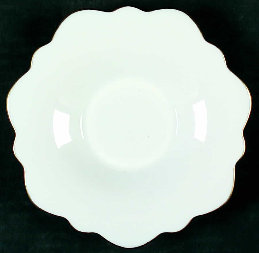 Samoa Gold (Gold Trim and Verge) Saucer by Jean Louis Coquet-1