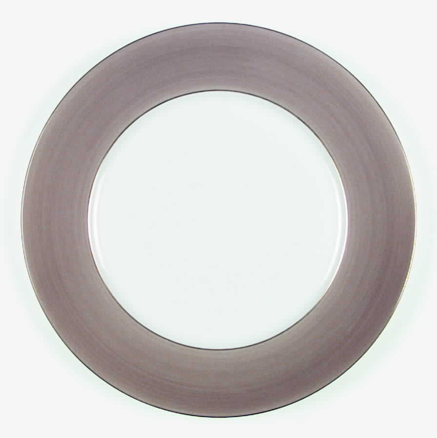 Samourai (Brown Marron) Service Plate (Charger) by Jean Louis Coquet-1