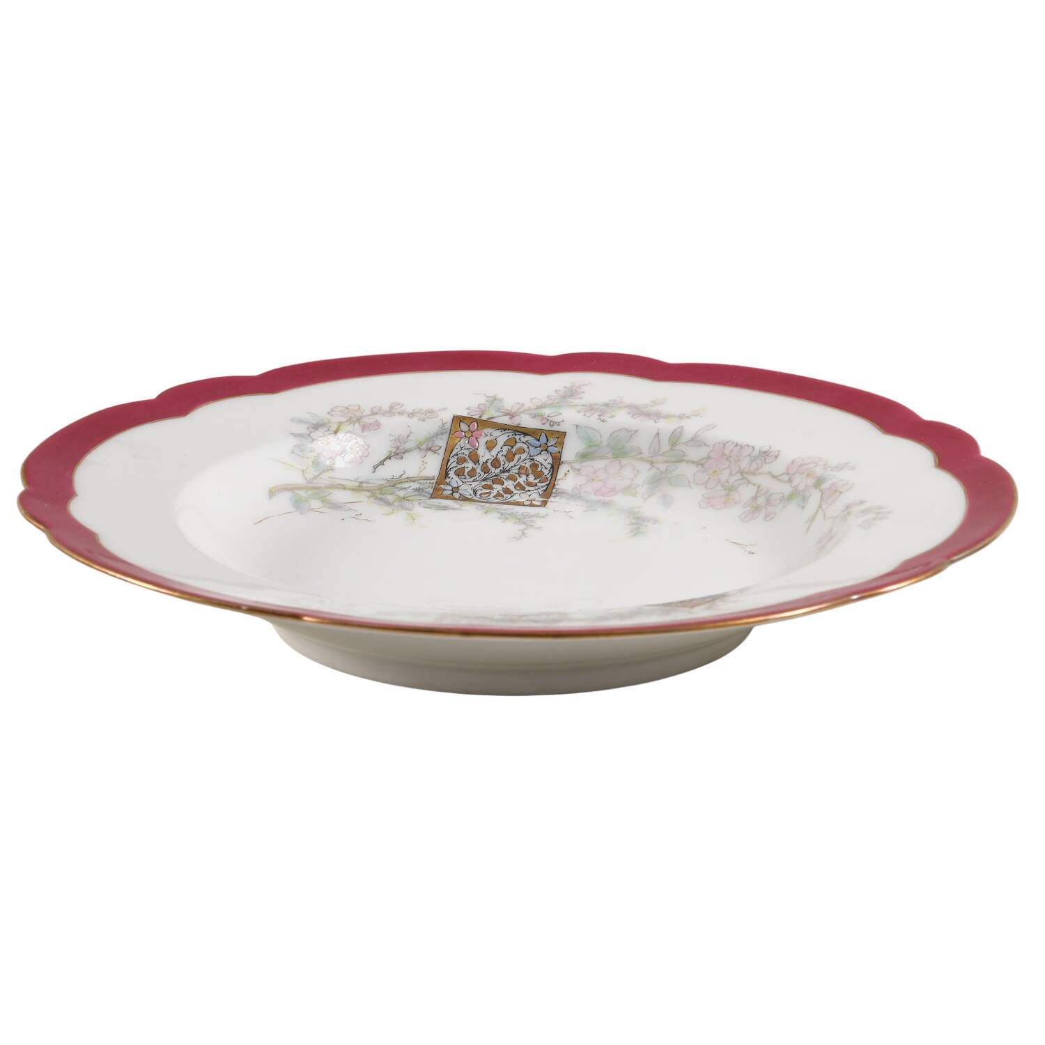 CHF547 Large Rim Soup Bowl by Charles Field Haviland-1