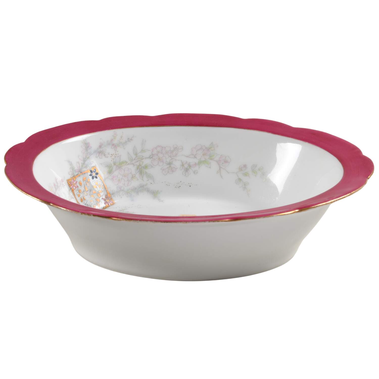 CHF547 9" Oval Vegetable Bowl by Charles Field Haviland-1