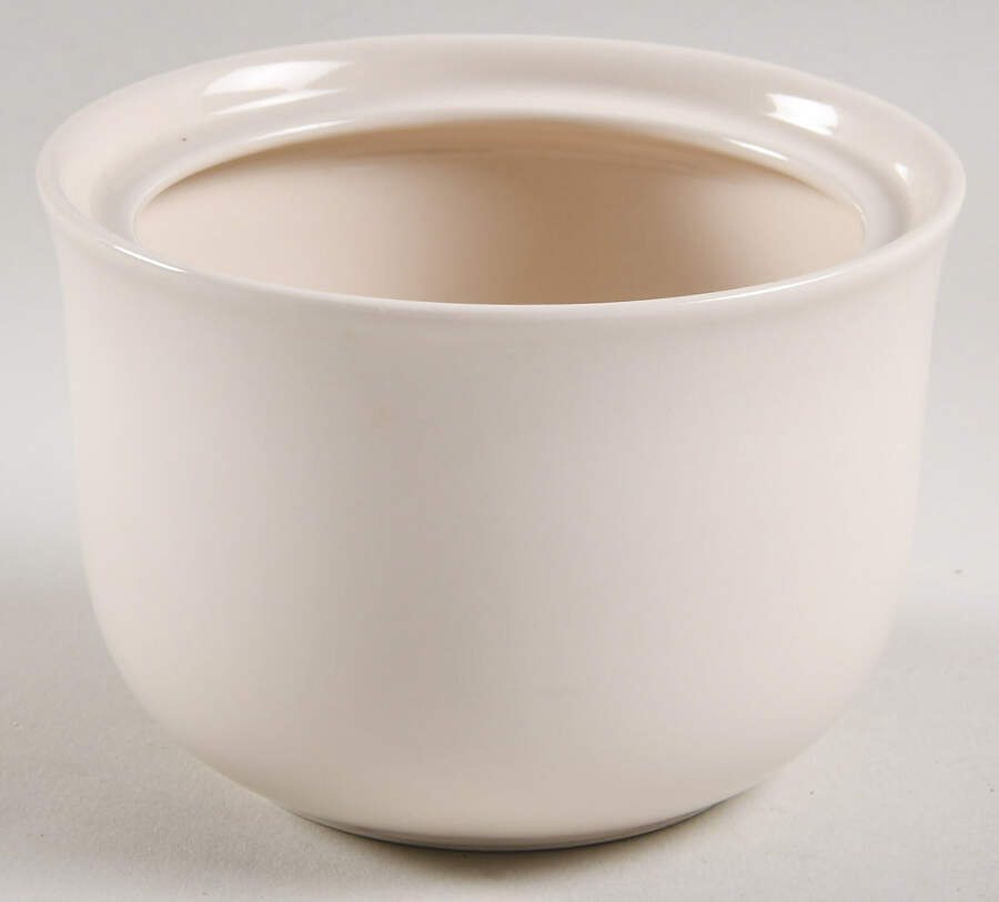 Beige (Rim) Sugar Bowl No Lid by Corning Corelle-1