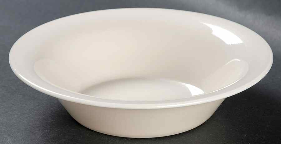 Beige (Rim) Fruit/Dessert (Sauce) Bowl by Corning Corelle-1