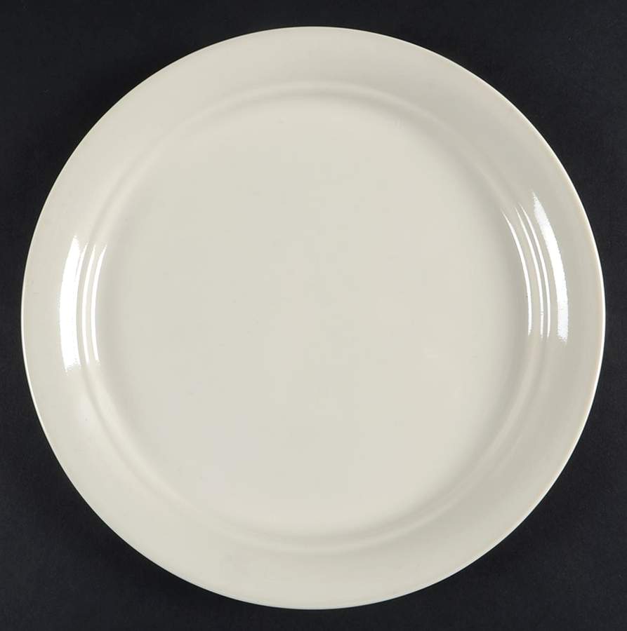 Beige (Rim) Dinner Plate by Corning Corelle-1