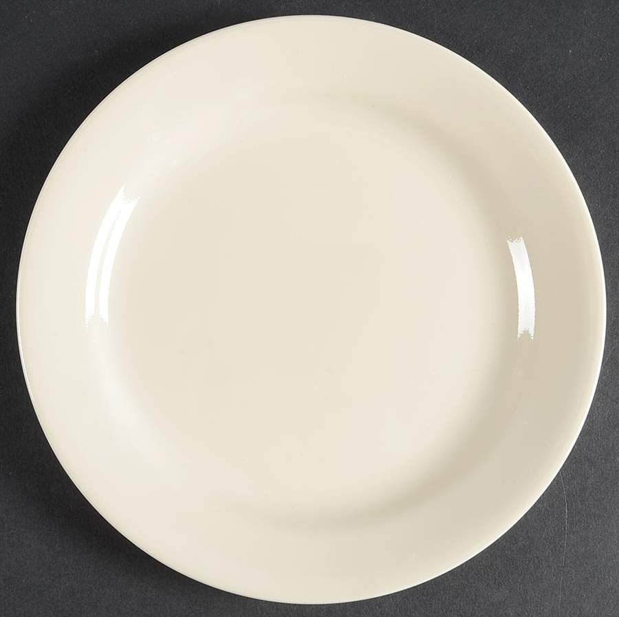 Beige (Rim) Salad Plate by Corning Corelle-1