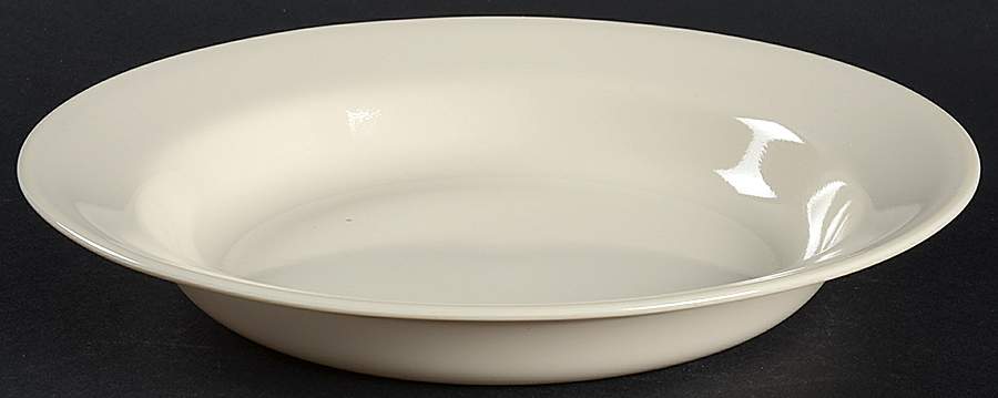 Beige (Rim) Large Rim Soup Bowl by Corning Corelle-1