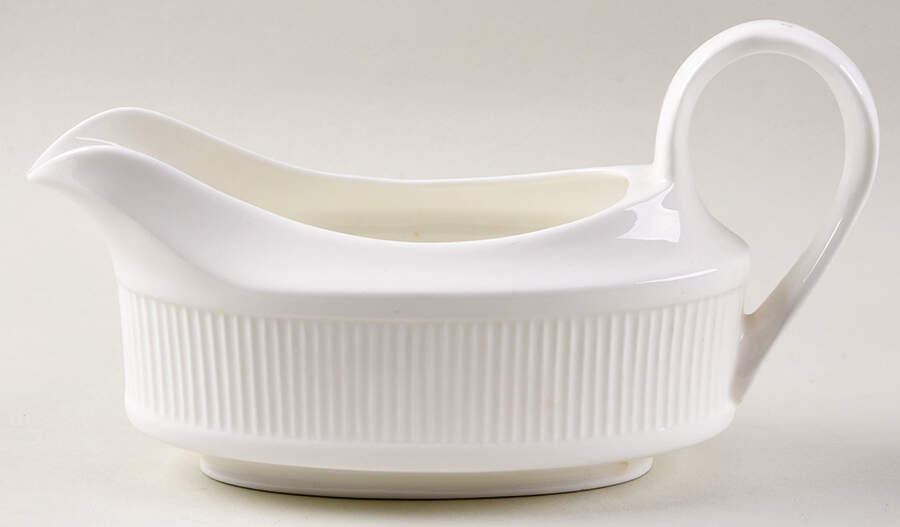 Leeds Gravy Boat by Crown Staffordshire-1