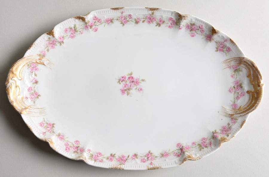 CHF569 12" Oval Serving Platter by Charles Field Haviland-1
