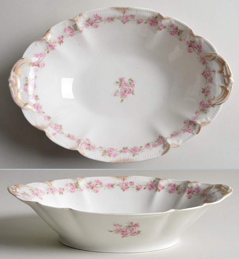 CHF569 10" Oval Vegetable Bowl by Charles Field Haviland-1