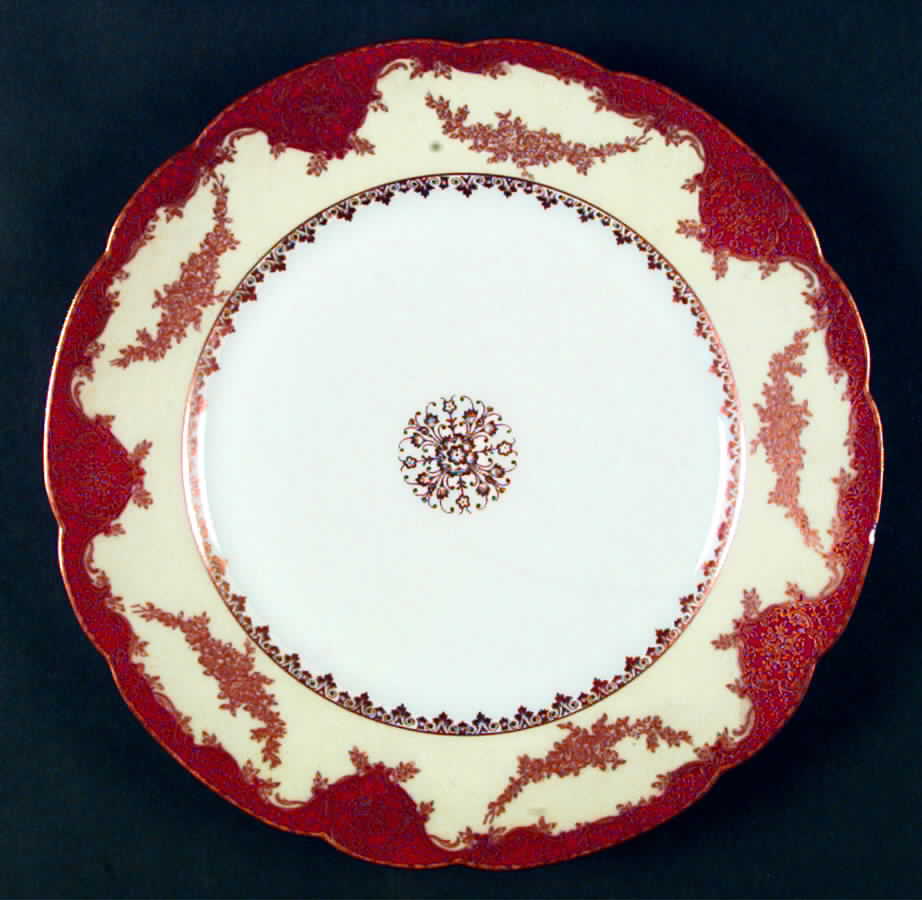 CHF573 Dinner Plate by Charles Field Haviland-1