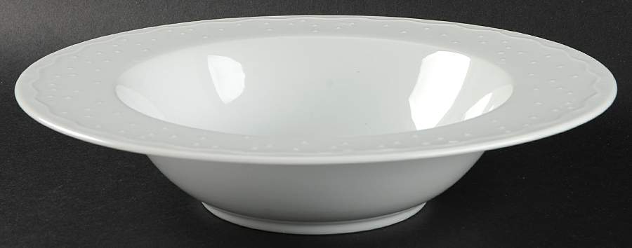 Water Music 11" Individual Pasta Bowl by Crate & Barrel-1