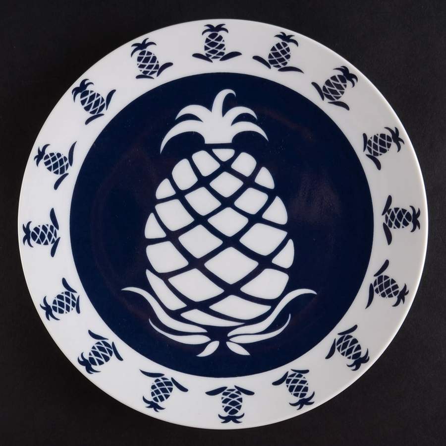 Pineapple Salad Plate by Curzon-1