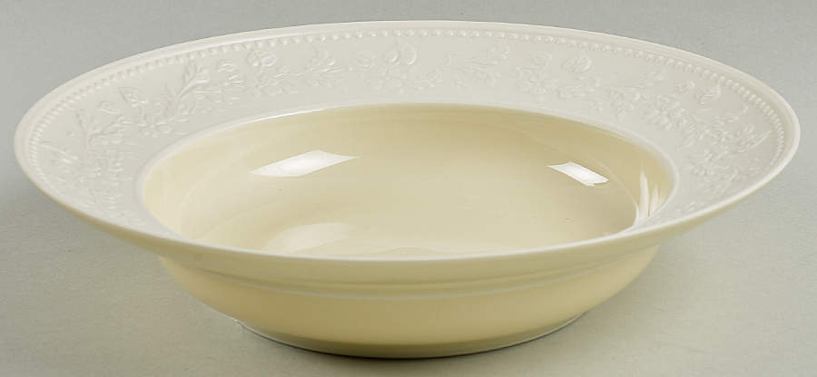 Georgia Ivory Rim Soup Bowl by Jean Louis Coquet-1