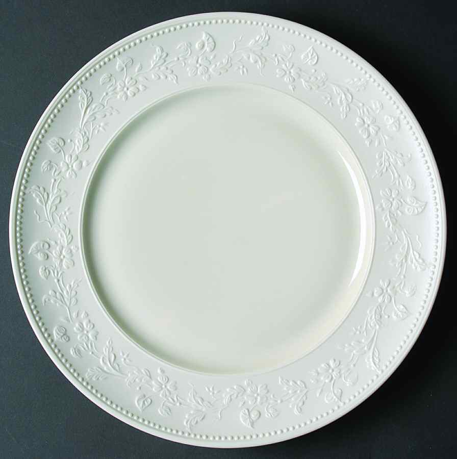 Georgia Ivory Dinner Plate by Jean Louis Coquet-1