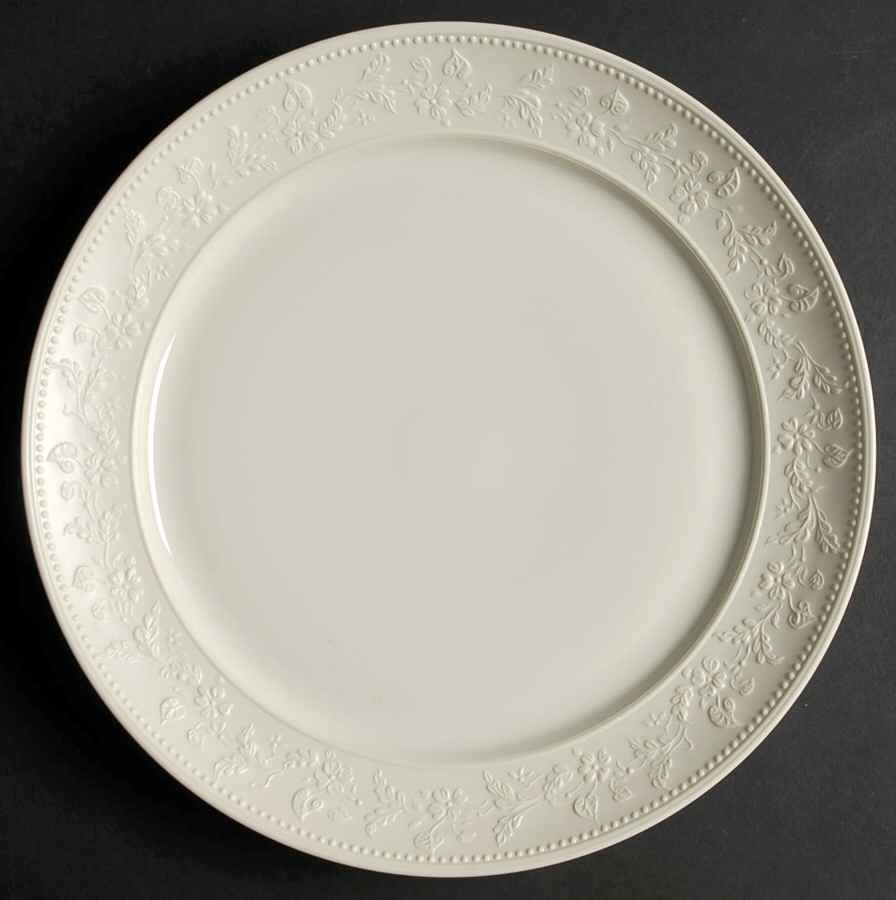 Georgia Ivory 12" Chop Plate (Round Platter) by Jean Louis Coquet-1