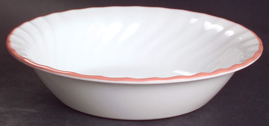 Elegant Rose (Corelle) Soup/Cereal Bowl by Corning Corelle-1