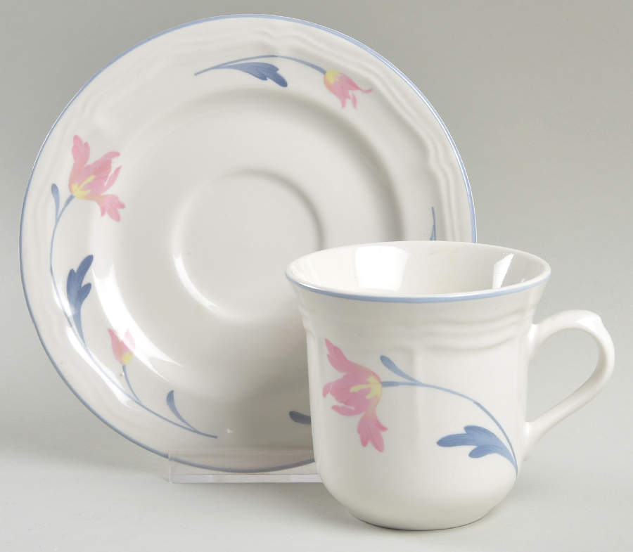 Avonlea Flat Cup & Saucer Set by Citation-1