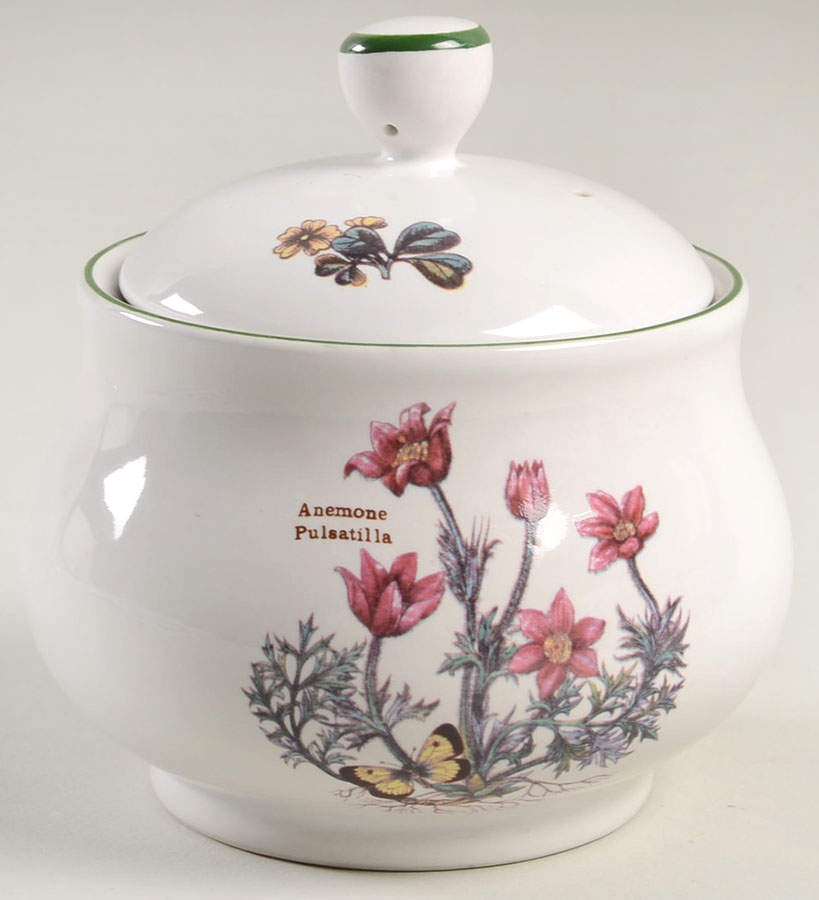 Flora Sugar Bowl & Lid by Cuthbertson-1