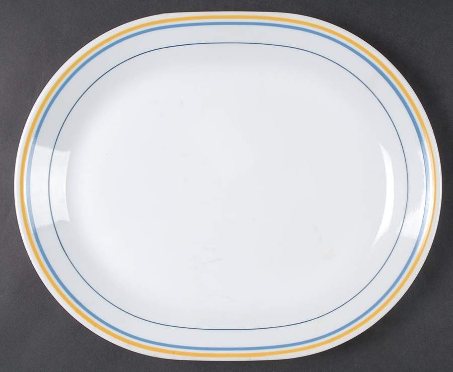 Casa Flora (Corelle) 12" Oval Serving Platter by Corning Corelle-1