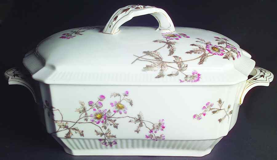 Schleiger 1311A Tureen &  Lid by Charles Field Haviland-1
