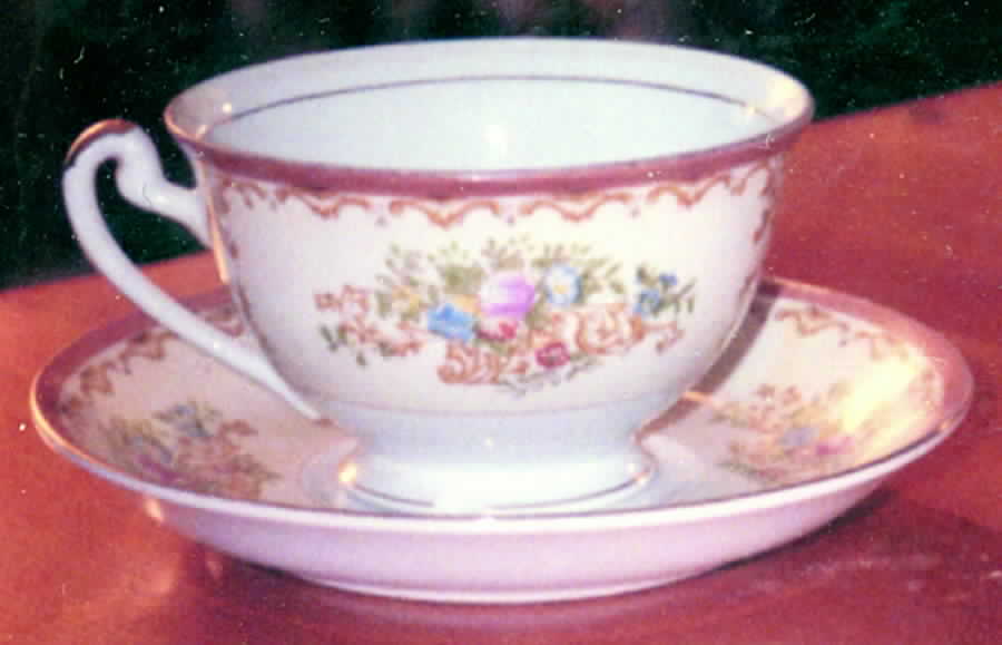 CTM9 Footed Cup & Saucer Set by Chatham-1