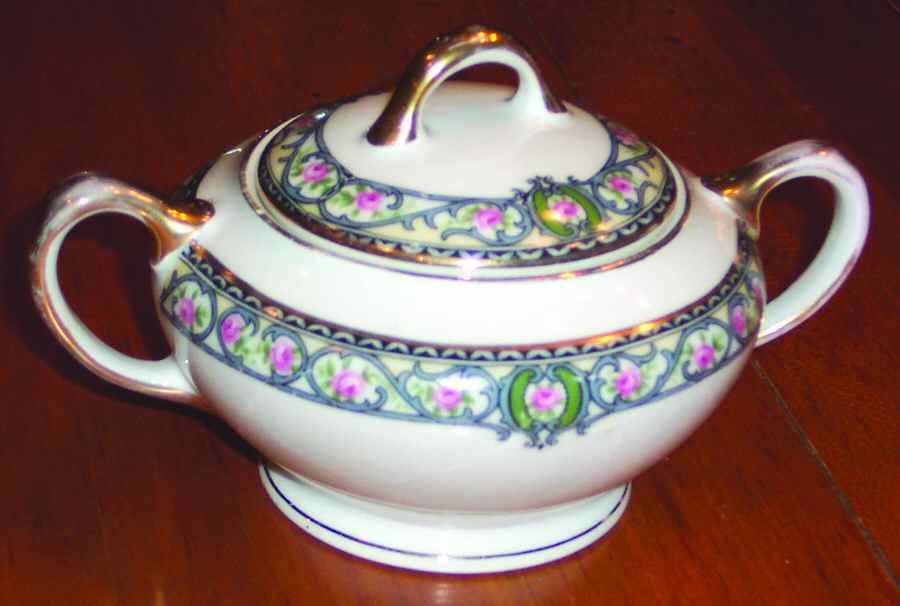 3398 Sugar Bowl & Lid by Czechia-Czechoslovakia-1