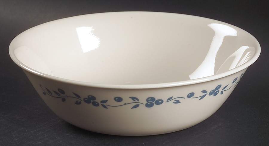 Blueberry Bouquet (Corelle) 8" Round Vegetable Bowl by Corning Corelle-1