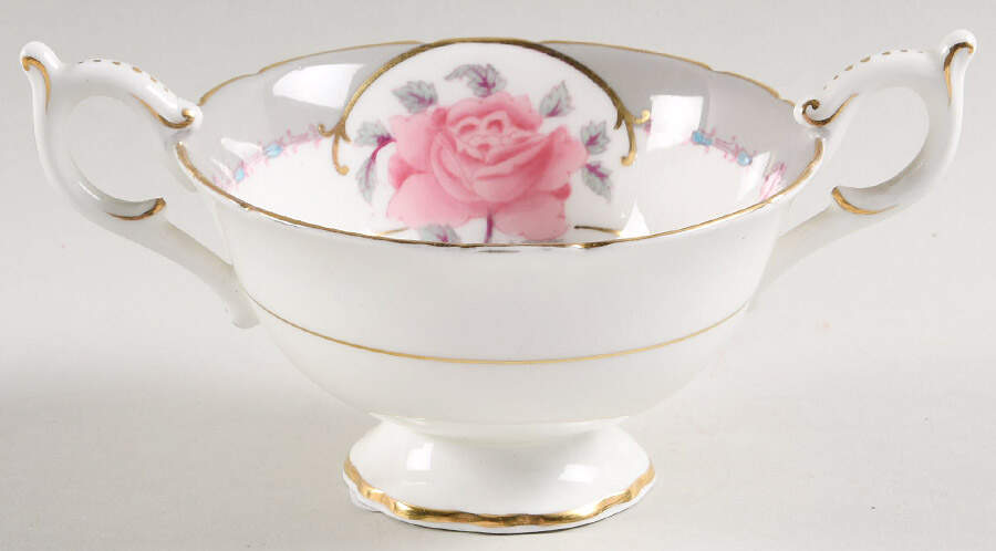 Democrat Footed Cream Soup Bowl by Coalport-1