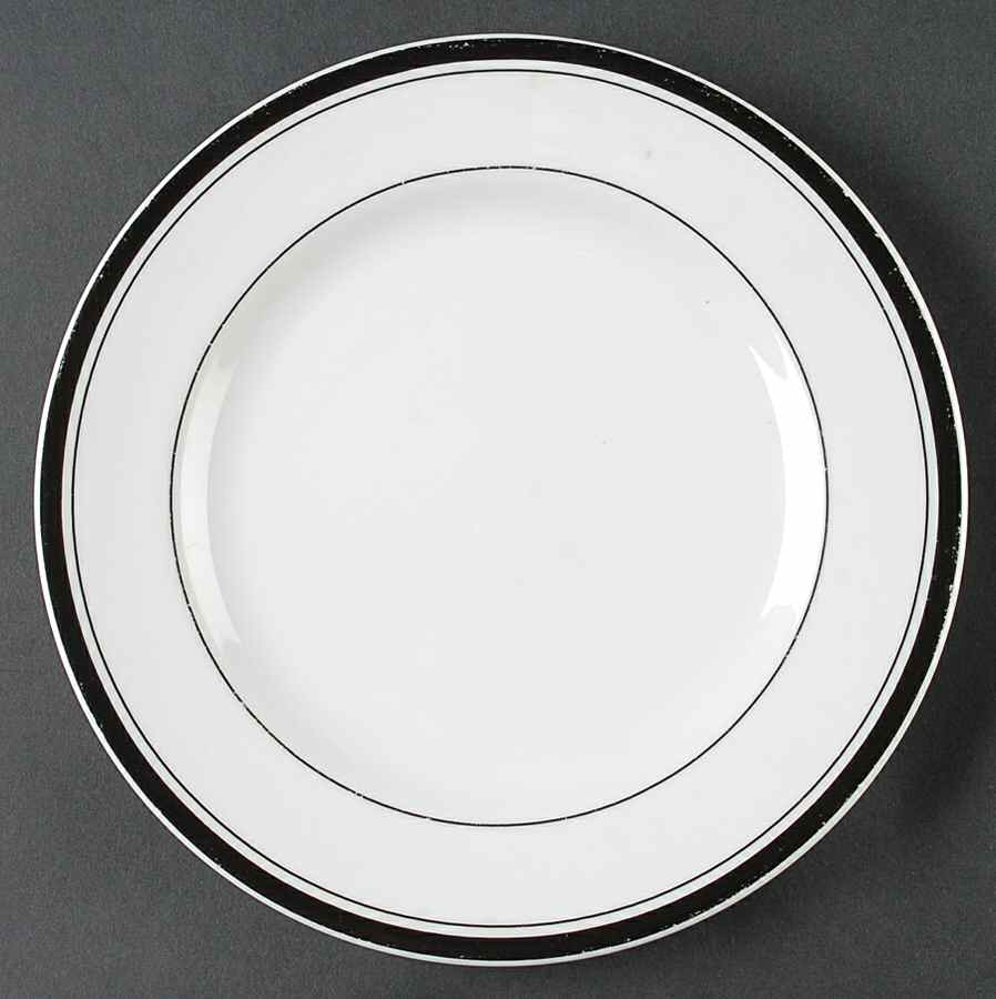 Novi Black Salad Plate by Cooks Club-1