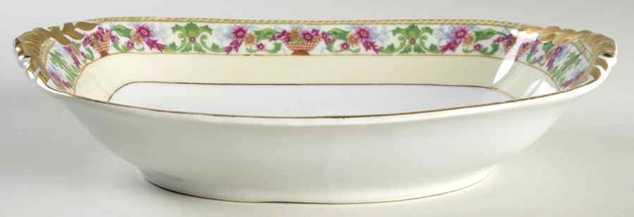 14567 10" Oval Vegetable Bowl by Czechia-Czechoslovakia-1