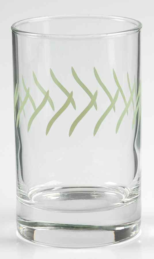Festiva Spring Green (Corelle) 6 Oz Glassware Juice by Corning Corelle-1