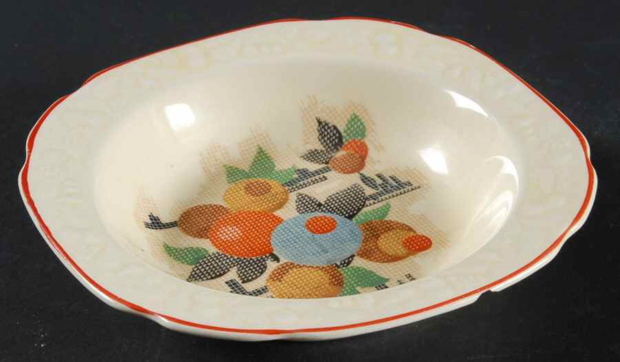 CRO184 Fruit/Dessert (Sauce) Bowl by Crooksville-1