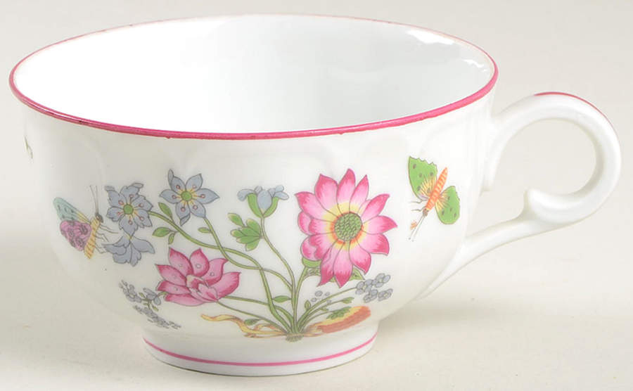 Meissen (Inner Red Line) Flat Cup by Charles Field Haviland-1