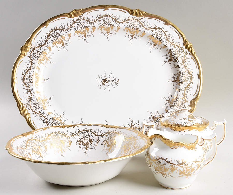 King's Plate 5 Piece Hostess Set by Coalport-1