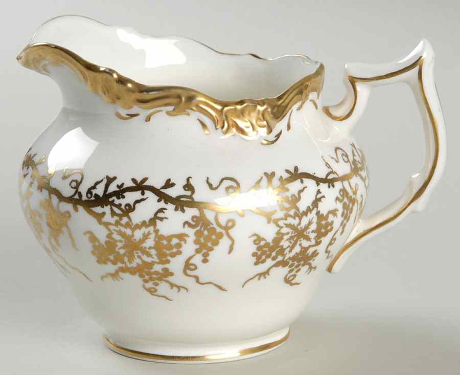 King's Plate Creamer by Coalport-1