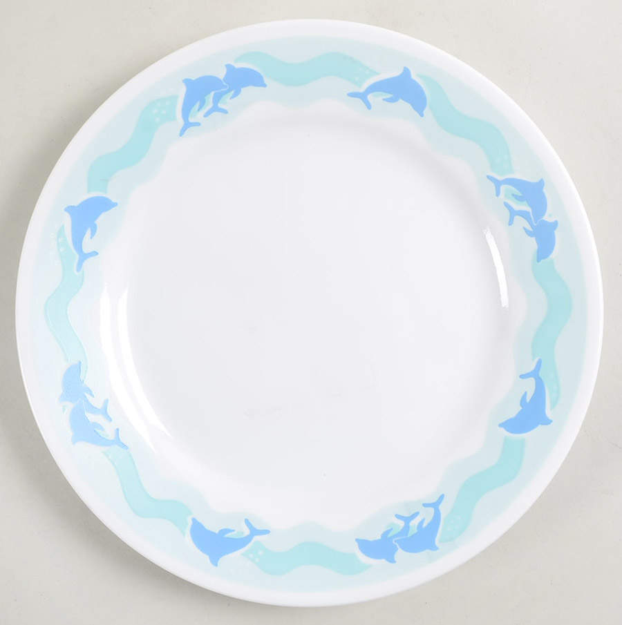 Ocean Dance Salad Plate by Corning Corelle-1