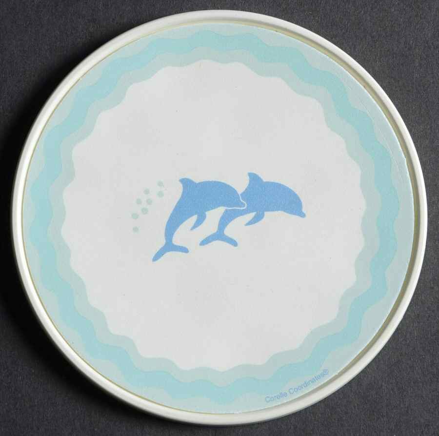 Ocean Dance Plastic Coaster by Corning Corelle-1