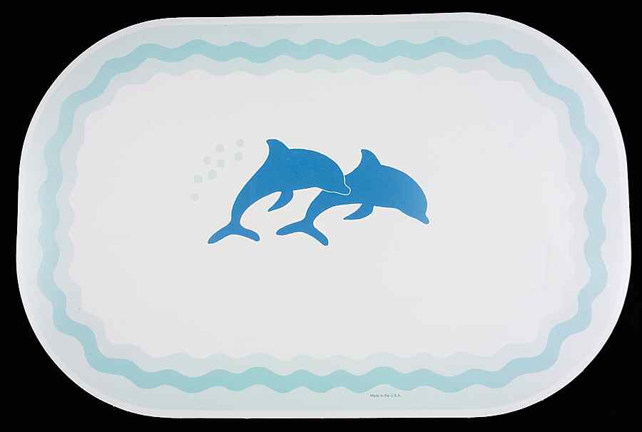 Ocean Dance Reversible Vinyl Placemat by Corning Corelle-1