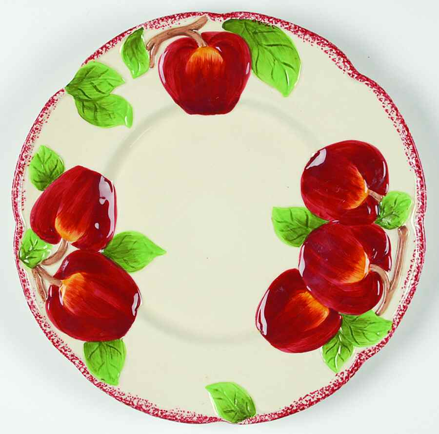 Apple Dinner Plate by Cracker Barrel-1