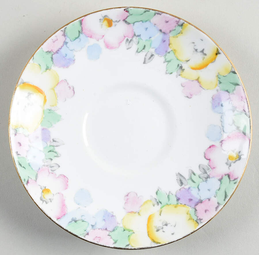 F14910 (Smooth) Saucer by Crown Staffordshire-1