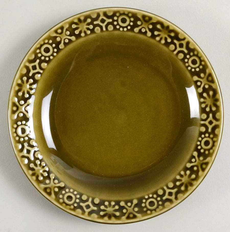 Connemara Erin Green Bread & Butter Plate by Celtic (Ireland)-1